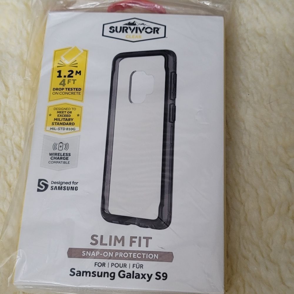 NIB-Samsung Galaxy S9 Griffin Survivor Gear Phone Case